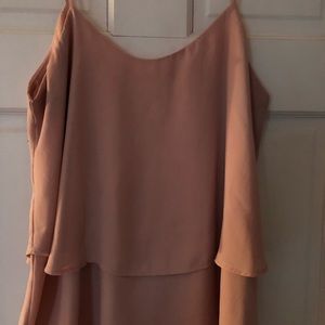 Spaghetti strap tank top